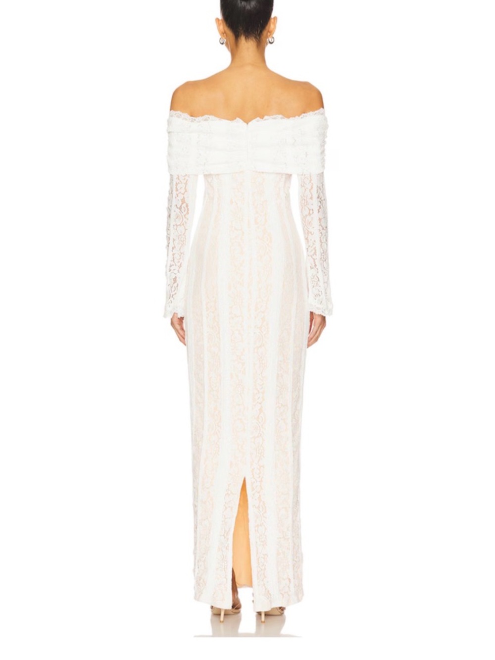 REVOLVE Annabelle off shoulder maxi in white - Picture 2 of 4